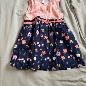 Carter’s Striped and Floral Kids Dress